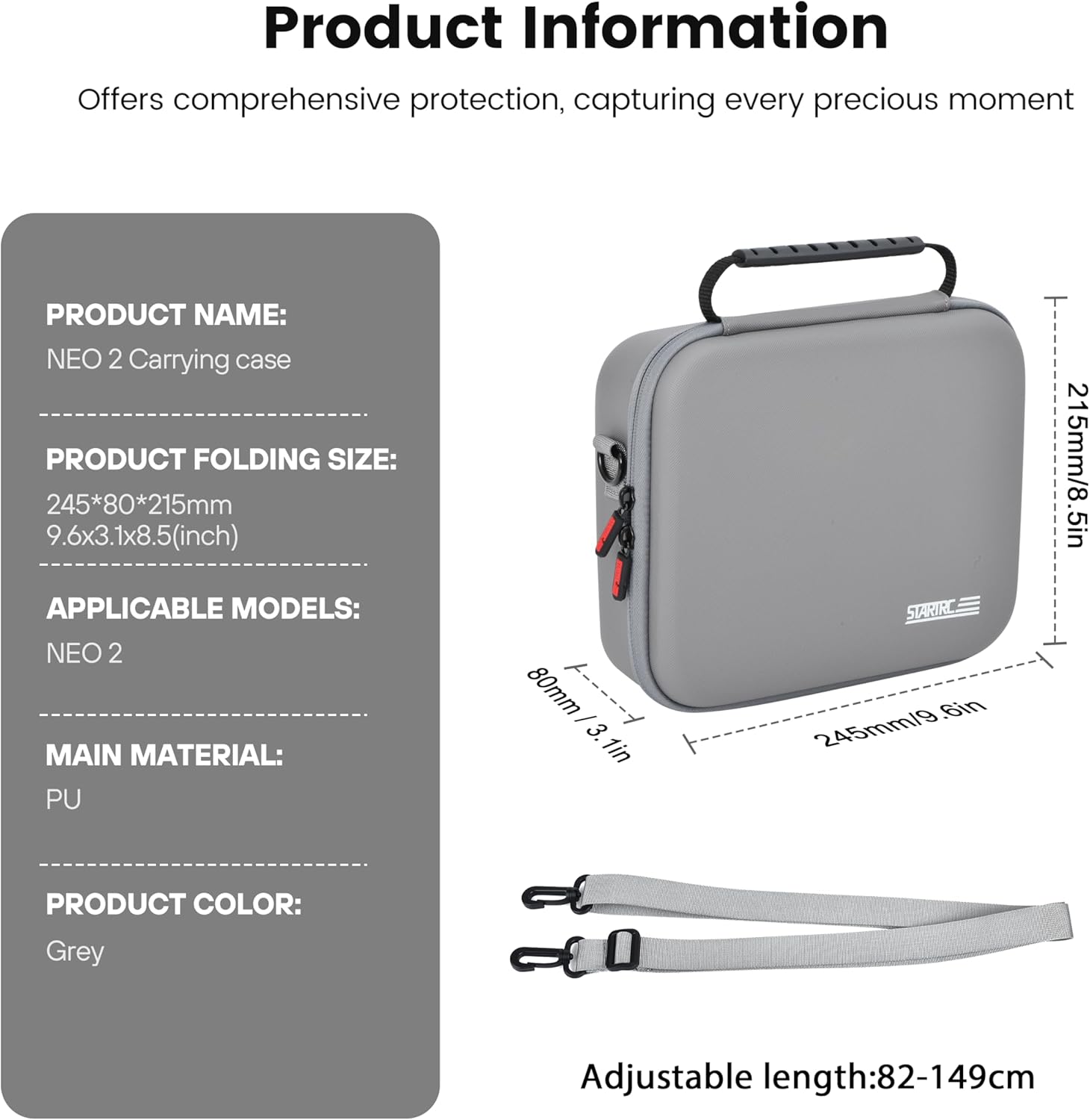 STARTRC Neo 2 Portable PU Shou - Drone Battery Bag 评论和价格