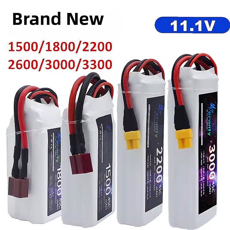 11.1V LiPo Battery 3S 1500mah  - Drone Battery Li-Ion 评论和价格