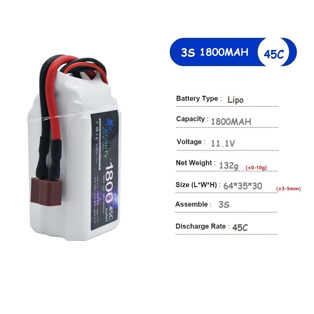 11.1V LiPo Battery 3S 1500mah  - Drone Battery Li-Ion 评论和价格